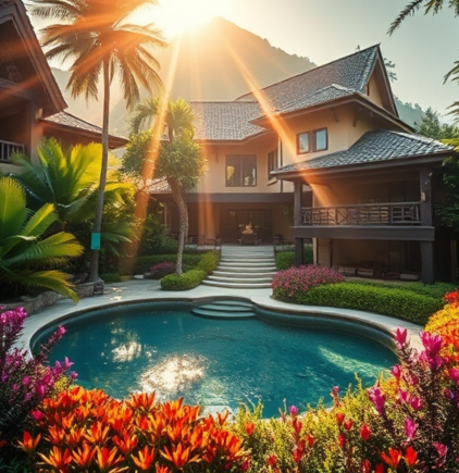 Luxurious property with 5-star amenities